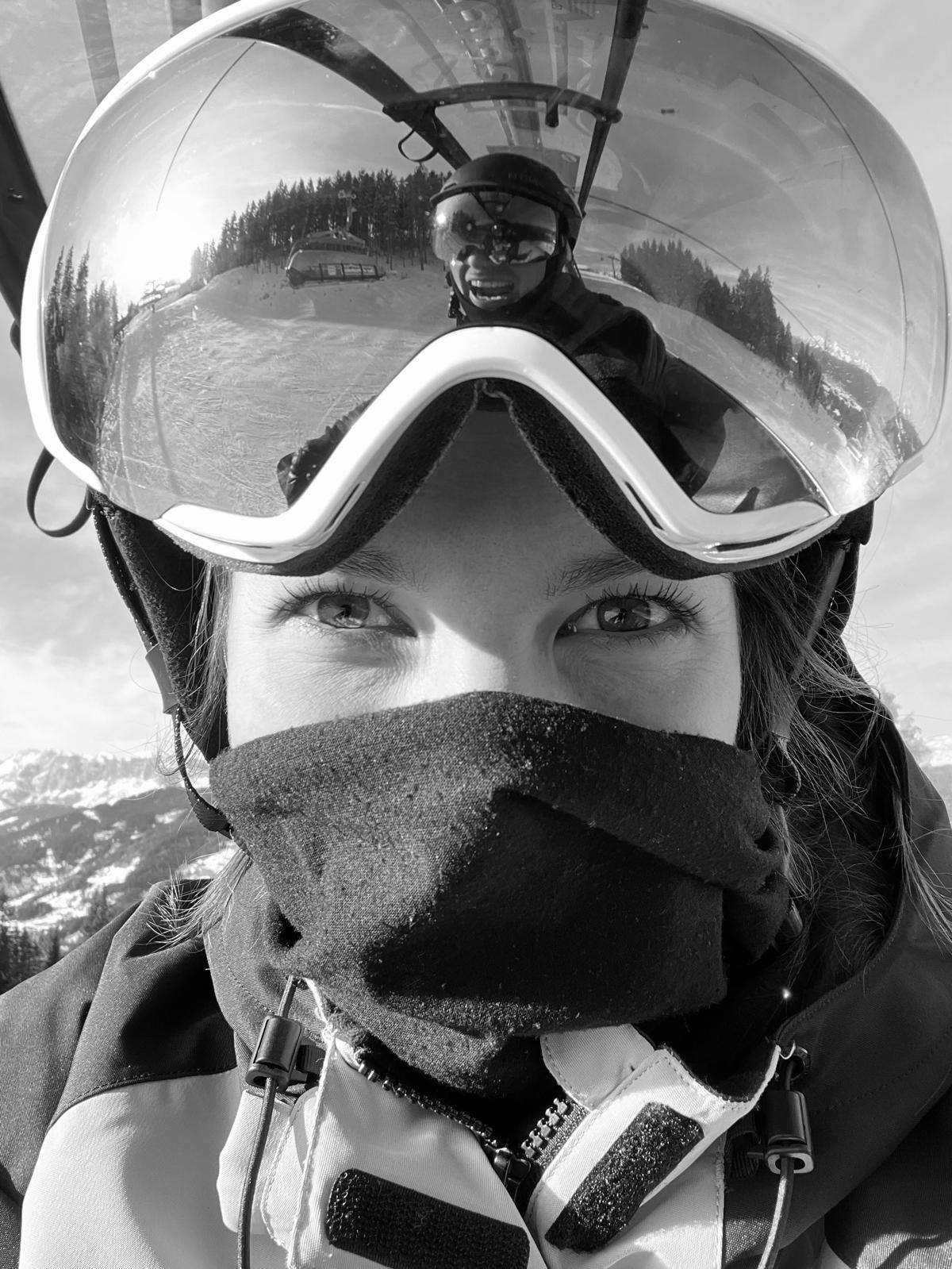 Lynn en Stan op wintersport